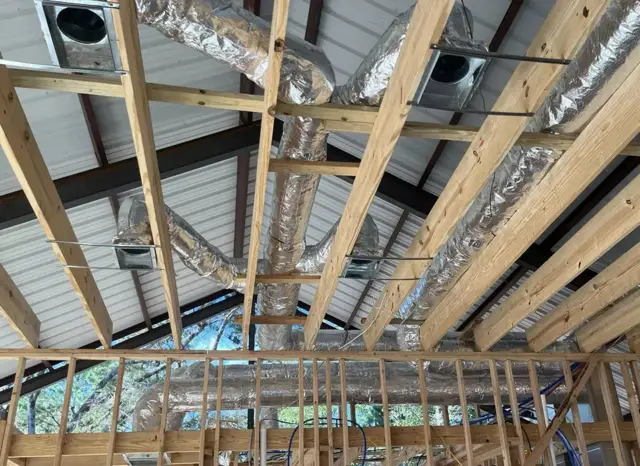 Ductwork installed by Humphrey AC